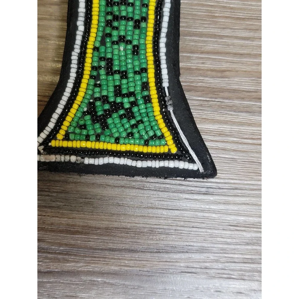 Handmade Custom Wooden Beaded Crosses Ghana West Africa Wall Decor